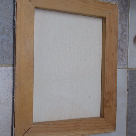 Vintage landscape painting 11"x14" signed - Picture 4 of 4